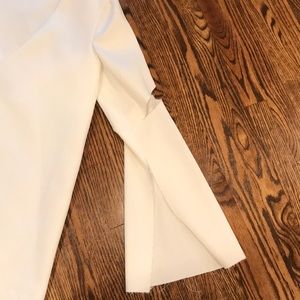 Stylestalker Dresses - Style stalker white v neck form fitting dress Stylestalker Dresses - Style stalker white v neck form fitting dress